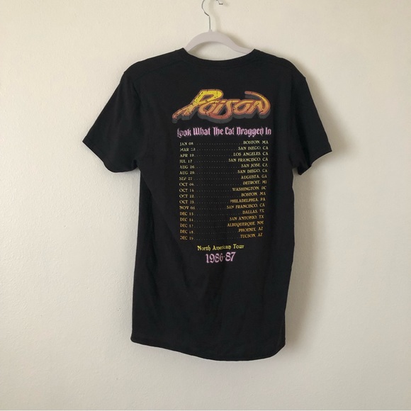 Poison Band T shirt NWOT - Picture 2 of 5